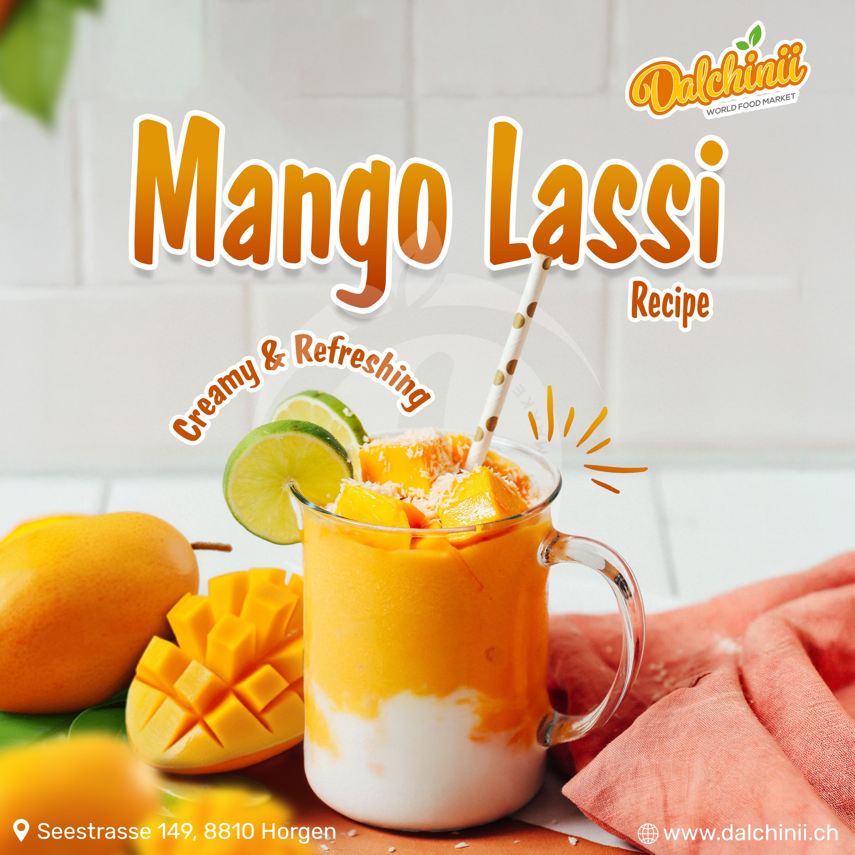 Mango Lassi (Creamy & Refreshing) Recipe