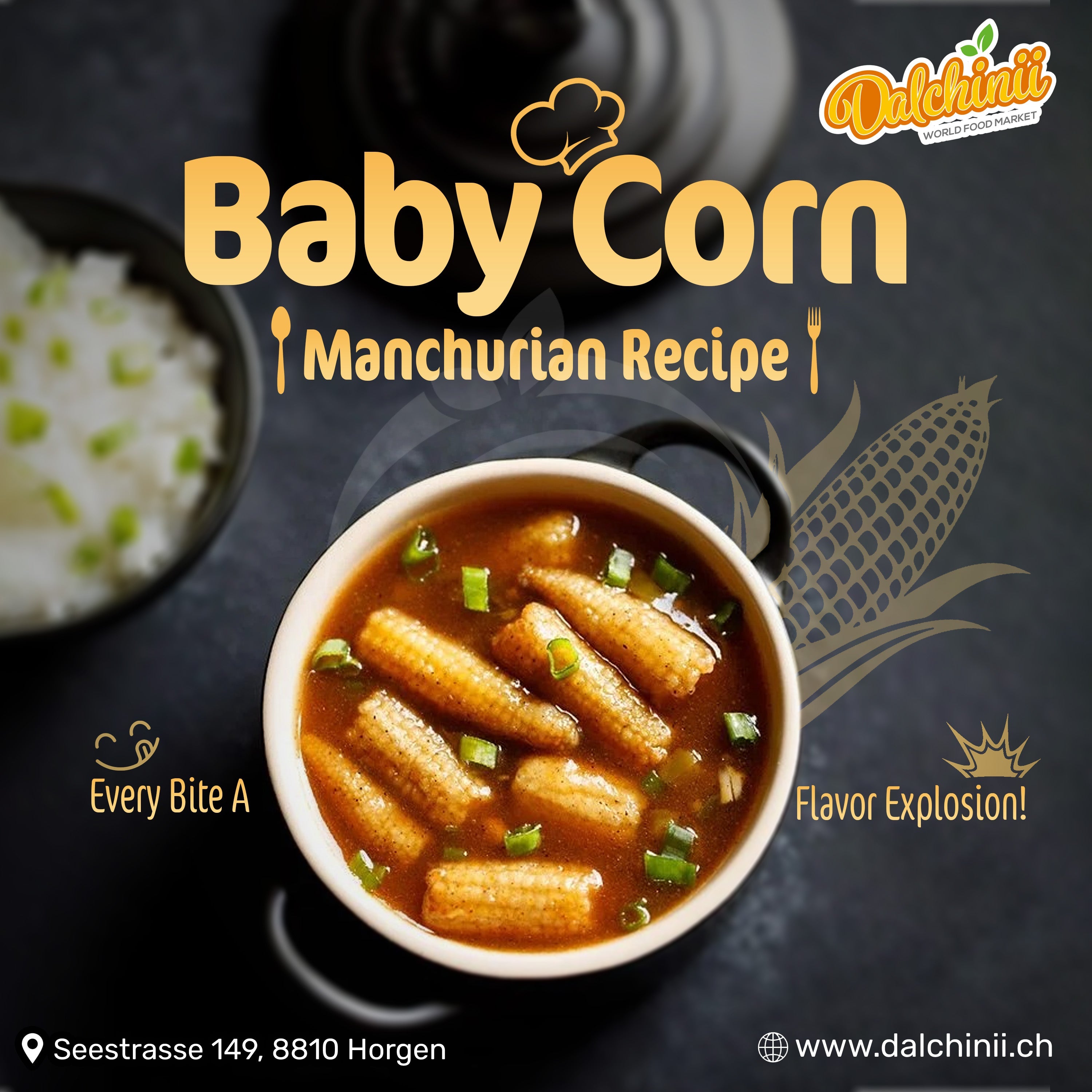 Baby Corn Manchurian (Dry & Gravy) Recipe