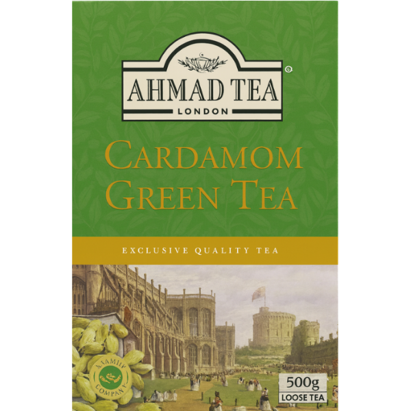 Ahmad Cardamom Green Tea – 500 g