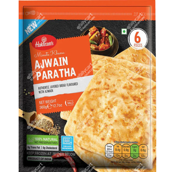 Ajwain Paratha 6 pcs - 360 g