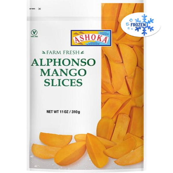 Alphonso Mango Slices - 310 g Frozen
