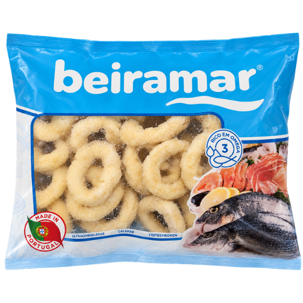 Beiramar Calamares a la Romana (Breaded Squid Rings) – 750 g