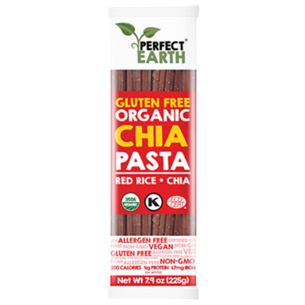 Bio Red Rice Pasta with Chia Seeds - 225g