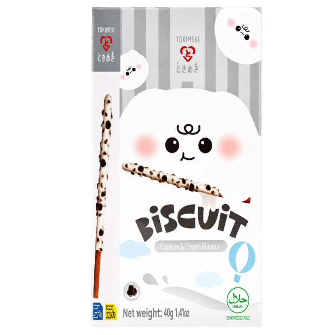 Biscuit Stick Cookies & Cream – 40 g