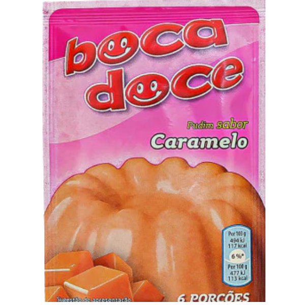 Boca Doce Caramel Pudding Mix – 22 g