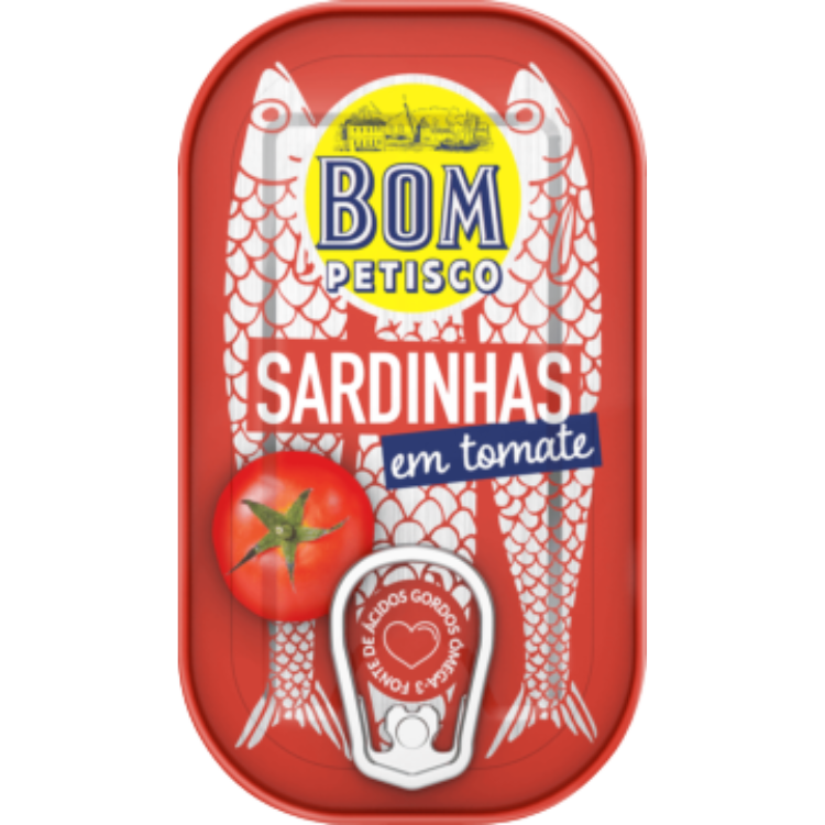Bom Petisco Sardines in Tomato Sauce – 120 g