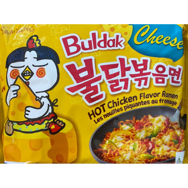 Buldak Cheese Hot Chicken Ramyeon - 140 g