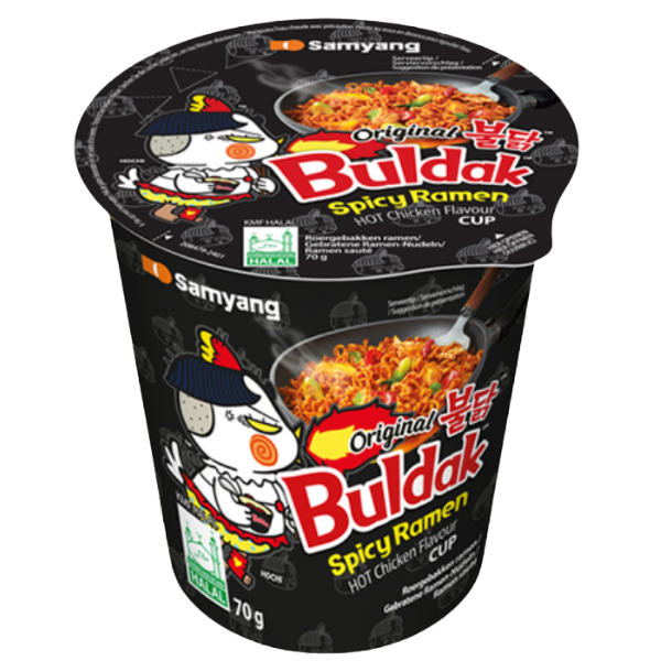 Buldak Hot Chicken Ramyeon Cup (Original) - 70 g