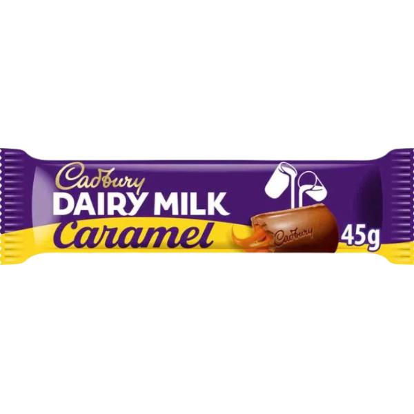 Cadbury Dairy Milk Caramel Chocolate Bar – 45 g