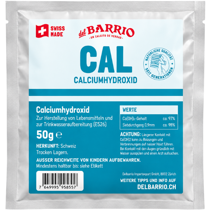 Cal – Calcium Hydroxide Del Barrio – 50 g