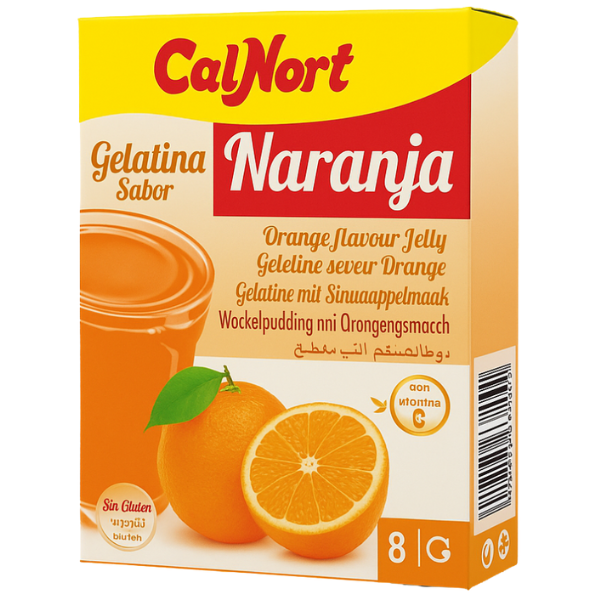 Calnort Orange Flavour Jelly – 170 g