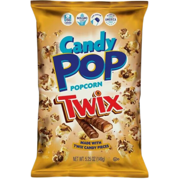 Candy Pop Popcorn Twix - 149 g