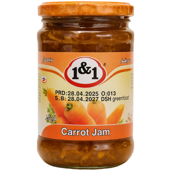 Carrot Jam (1&1) – 450 g