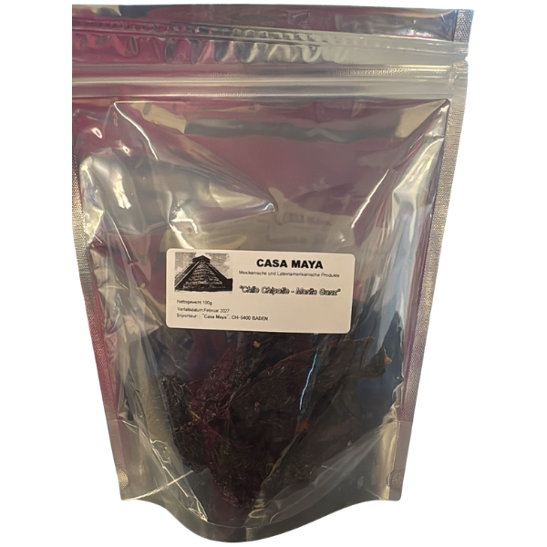 Casa Maya Chile Chipotle Morita Whole – 100 g