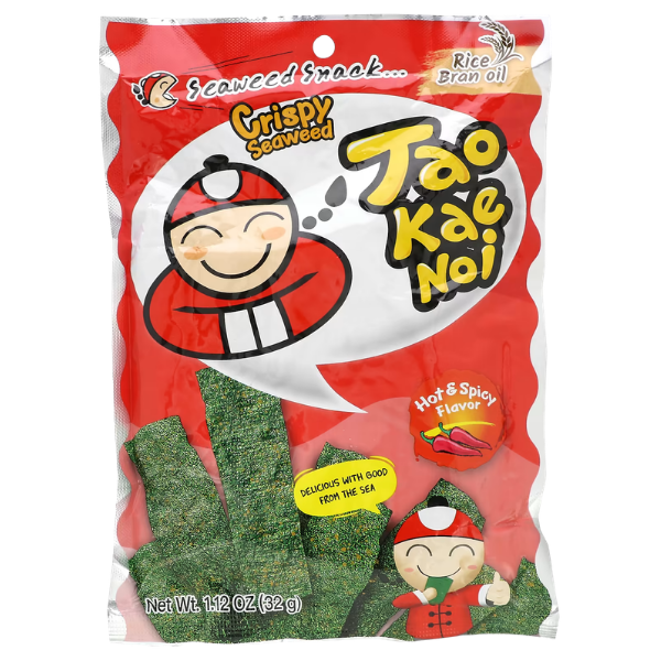 Crispy Seaweed Hot & Spicy Flavor - 32 g