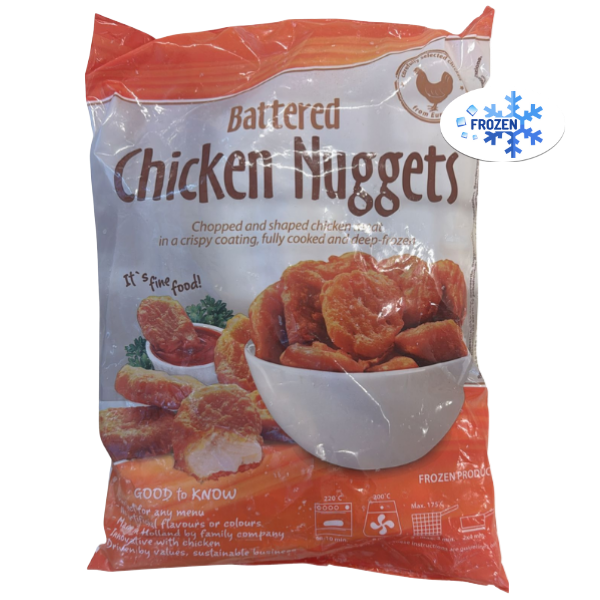 Crown Battered Chicken Nuggets - 1 Kg