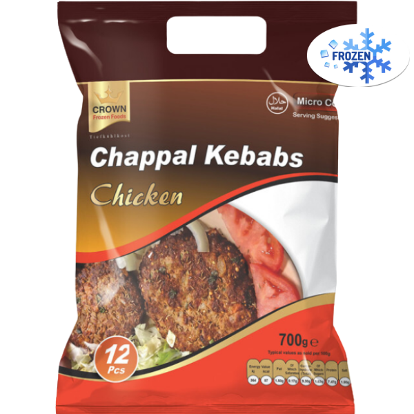 Crown Chappal Kebab Chicken - 700 g