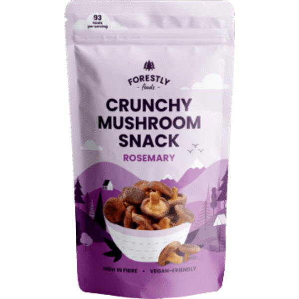 Crunchy Mushroom Chips Rosemary – 50 g