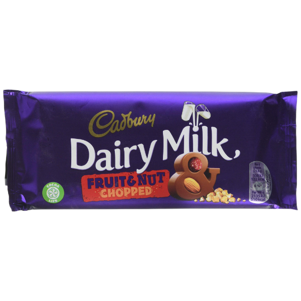 Dairy Milk Fruit & Nut - 95 g