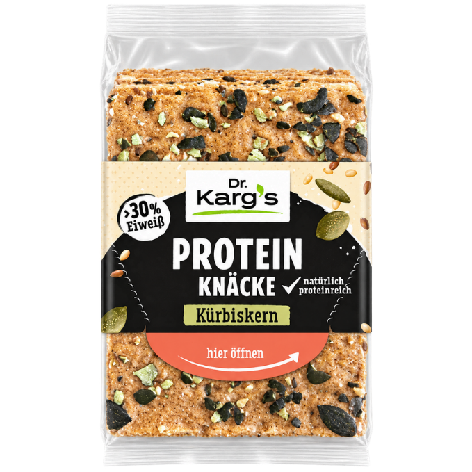 Dr. Karg's Protein Knacke Pumpkin Seeds – 150 g