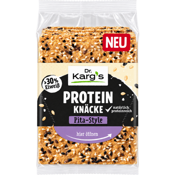 Dr. Karg's Protein Thins Pita-Style – 150 g