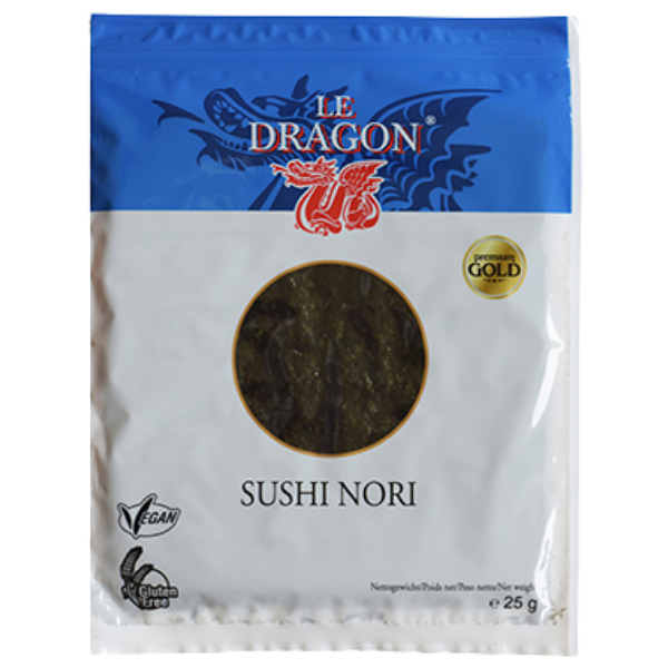 Dried Seaweed Nori - Vegan Gluten Free - 25 g