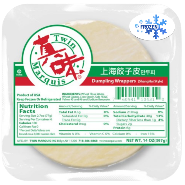 Dumpling Wrappers (Shanghai Style) - 397 g