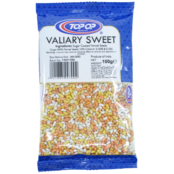 Fennel Seeds Sugar Coated - 100 g