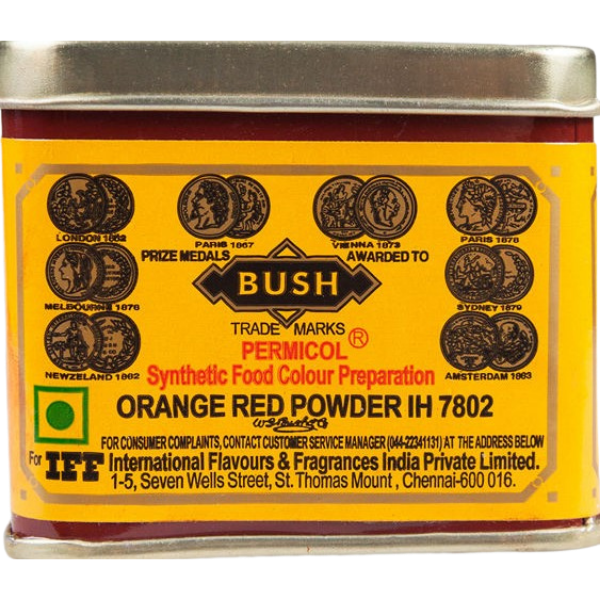 Food Colour Orange Red - 50 g