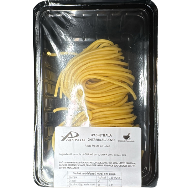 Fresh Spaghetti alla Chitarra Egg Pasta – 250 g
