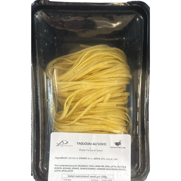 Fresh Tagliolini Egg Pasta – 250 g