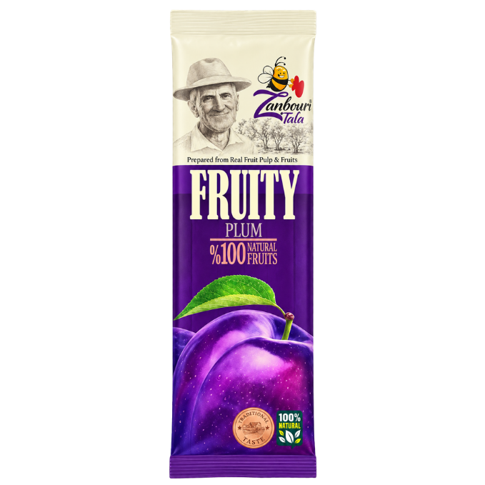 Fruity Plum Fruit Bar – 140 g