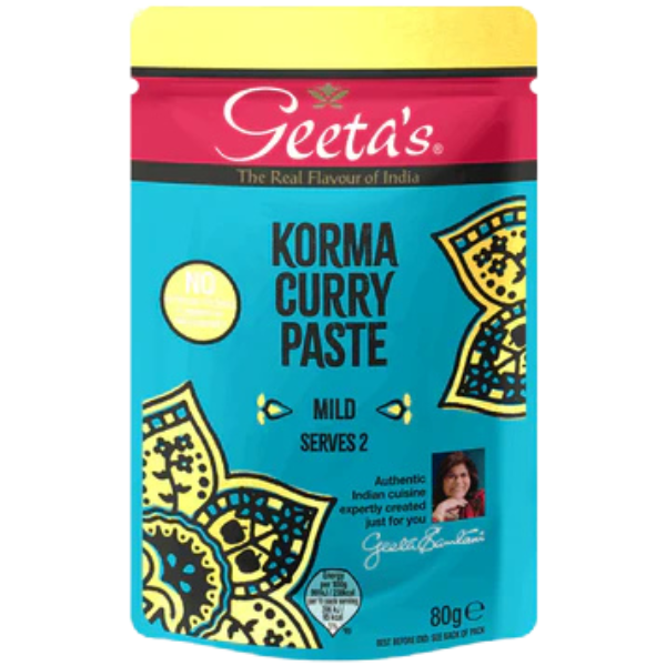 Geeta's Korma Curry Paste - 80 g
