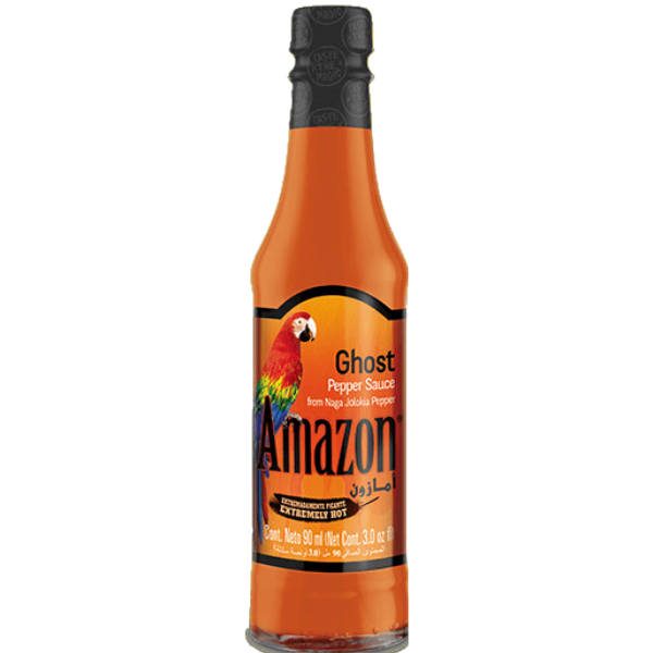 Salsa Ghost Pepper Sauce Arabic Amazon - 90 ml