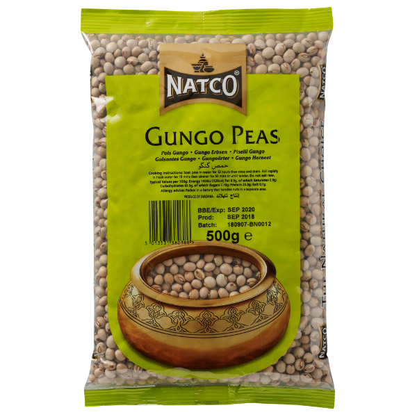 Gungo (Pigeon Toovar) peas - 500 g
