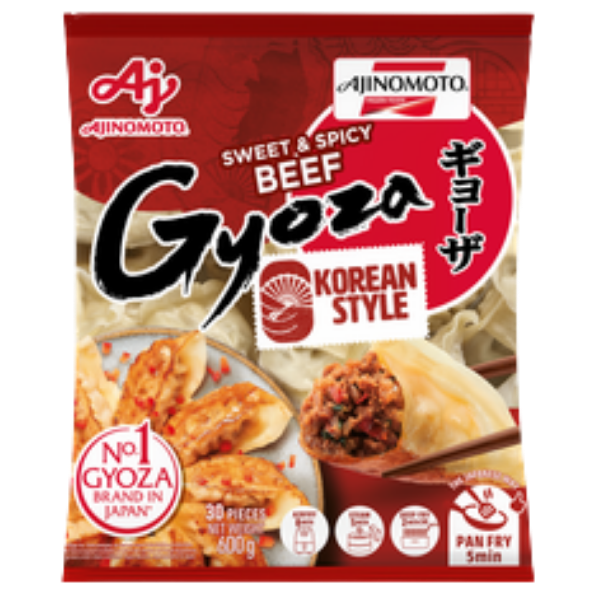 Gyoza Sweet & Spicy Beef Korean Style – 600 g