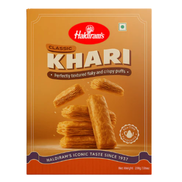 Haldiram Classic Khari Puff Plain – 200 g