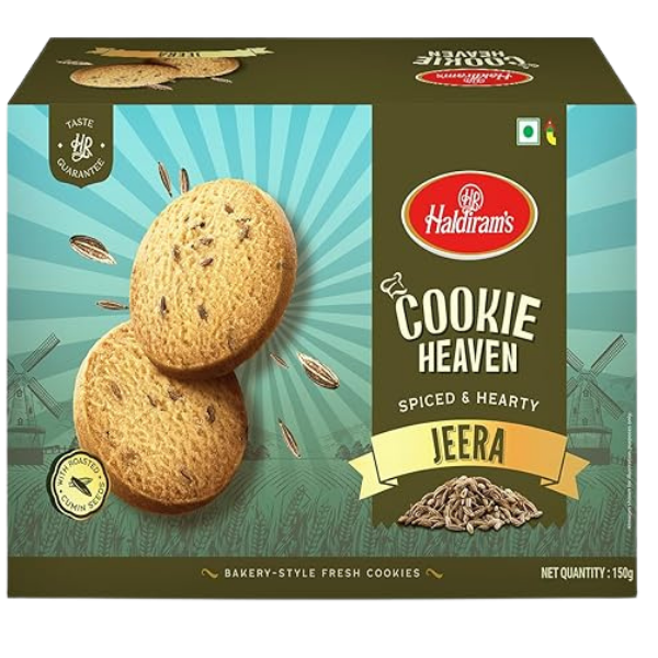 Haldiram Cookie Heaven Jeera – 150 g