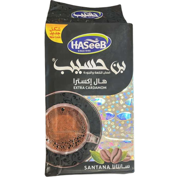 Hasib Extra Cardamom Coffee (Santana Blend) – 500 g