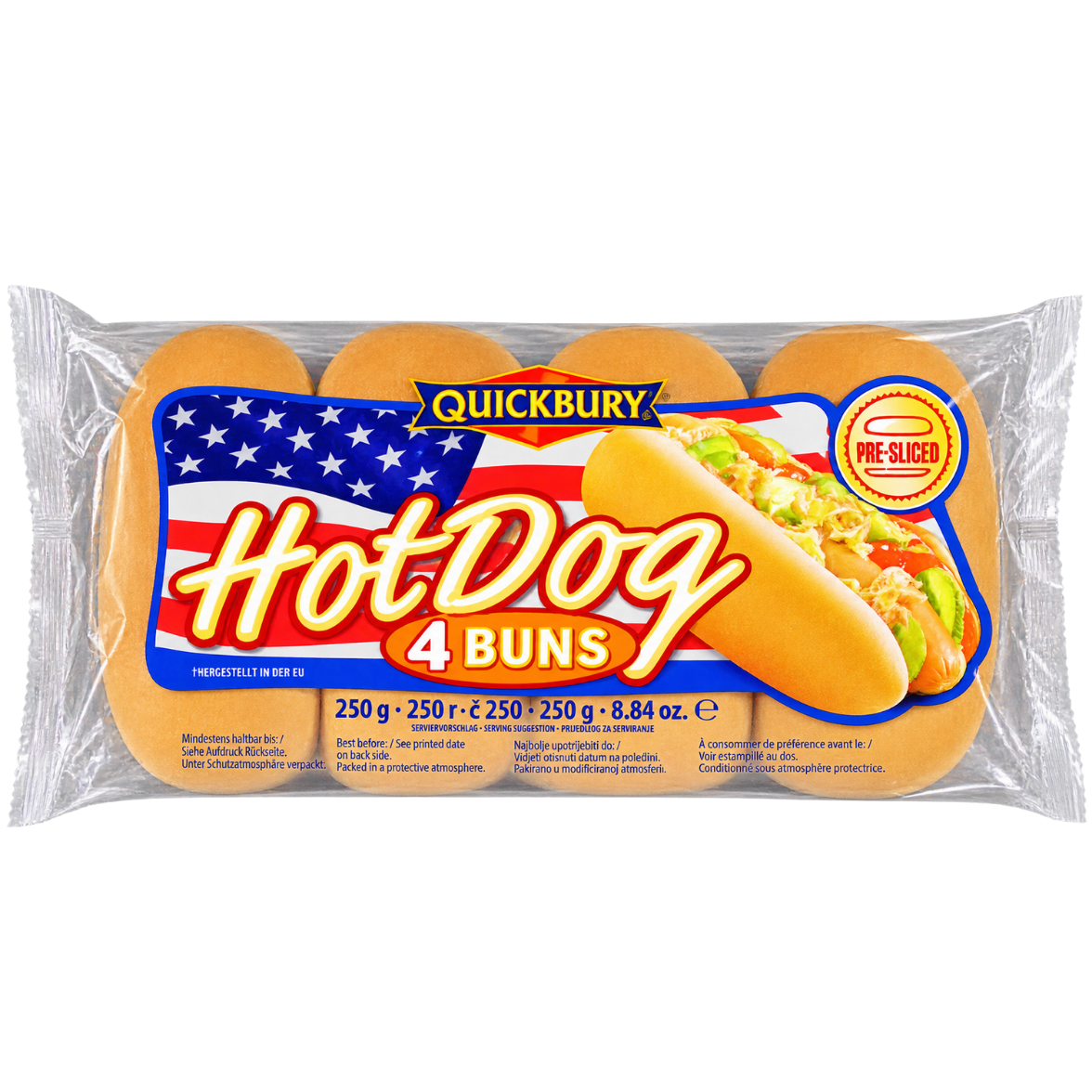 Hot Dog Buns – 250 g