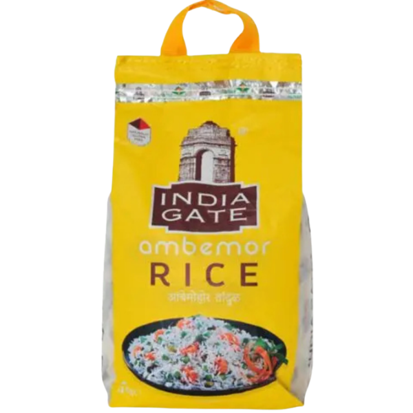 India Gate Ambemor Rice - 5 Kg