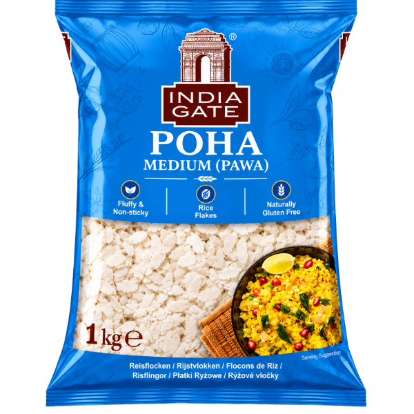 India Gate Poha Medium (Pawa) – 1 kg