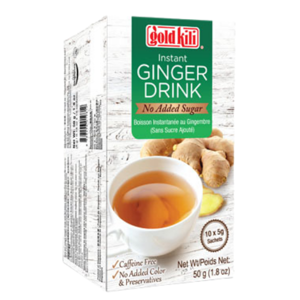Instant Ginger Drink No Sugar Added - 10 Bags - 360 g