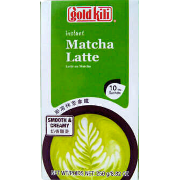 Instant Matcha Latte - 10 Bags - 250 g