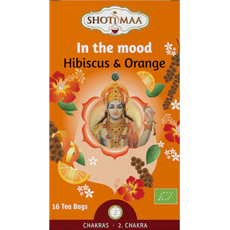 In the Mood (Lebenslust)- Hibiscus & Orange - 16 teabags - 32 g