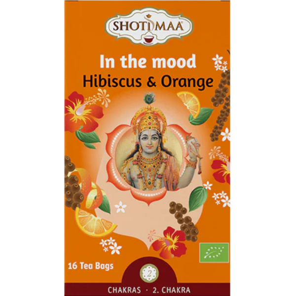 In the Mood (Lebenslust)- Hibiscus & Orange - 16 teabags - 32 g