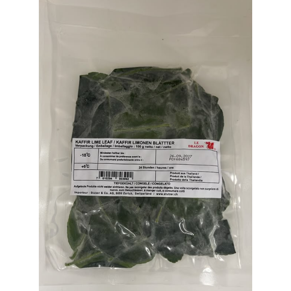 Kaffir Lime Leaves frozen - 100 g