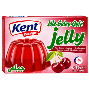 Kent Jelly Cherry Flavour - 85 g
