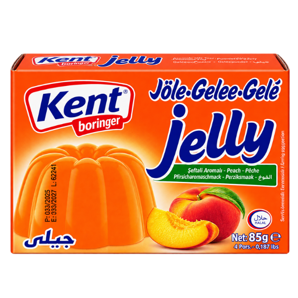 Kent Jelly Peach Flavour - 85 g