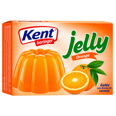 Kent Jelly Flavour Orange - 85 g